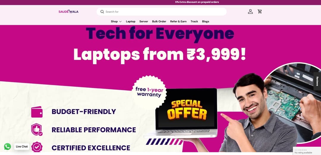 Saudewala – Online Electronics Store - Gallery Item 1
