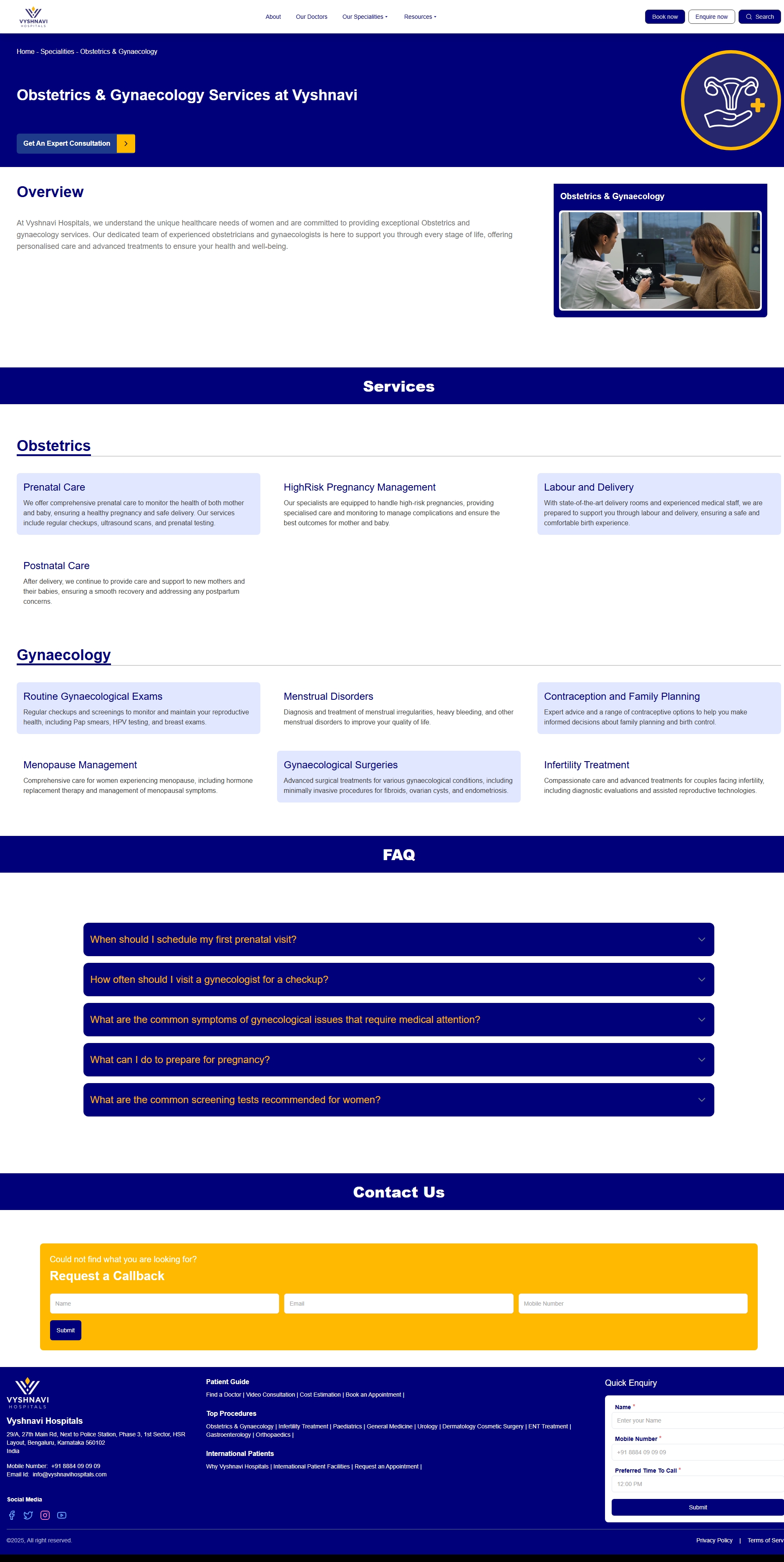 Vyshnavi Hospitals – Advanced Multi-Speciality Care in Bangalore - Gallery Item 12